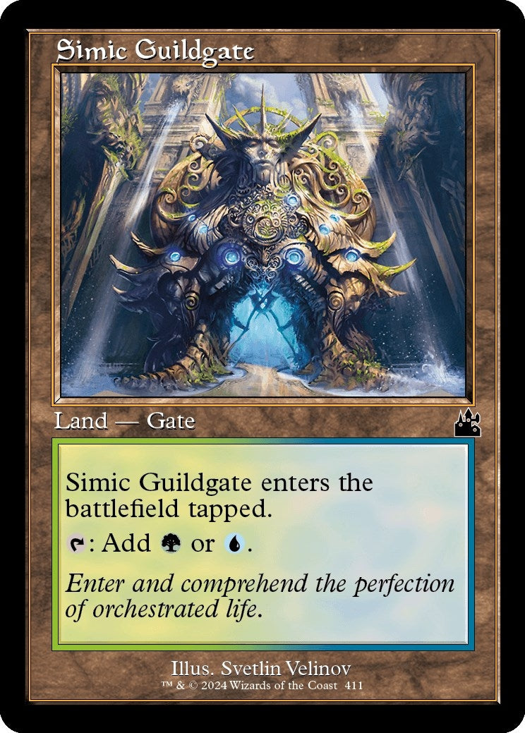 Image for Simic Guildgate (Retro Frame) (Ravnica Remastered) (411) - Magic: The Gathering