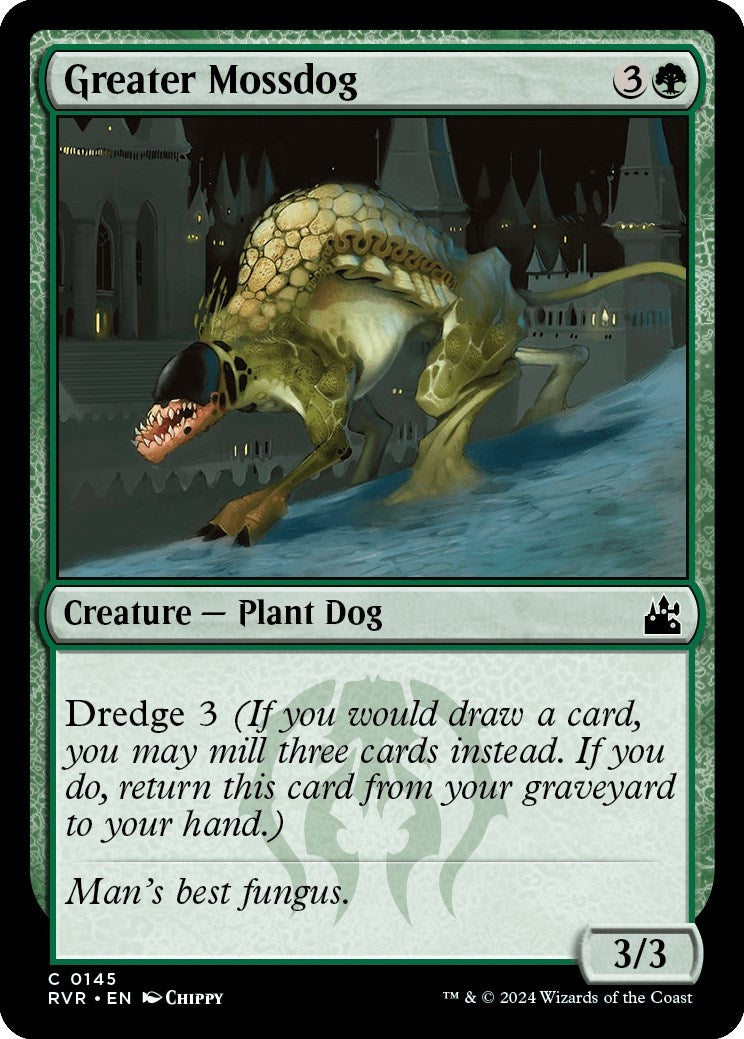 Image for Greater Mossdog (Ravnica Remastered) (145) - Magic: The Gathering