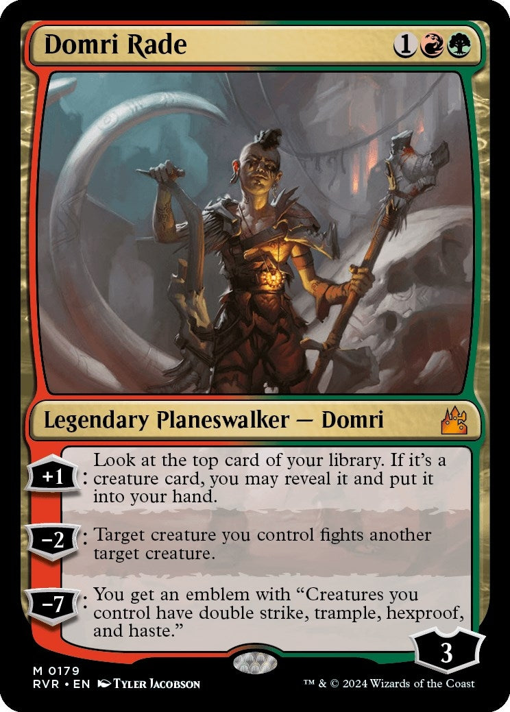 Image for Domri Rade (Ravnica Remastered) (179) - Magic: The Gathering