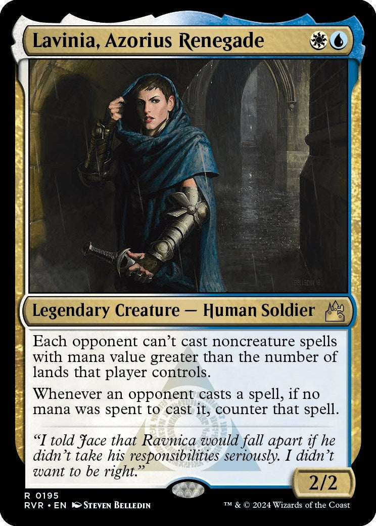 Image for Lavinia, Azorius Renegade (Ravnica Remastered) (195) - Magic: The Gathering