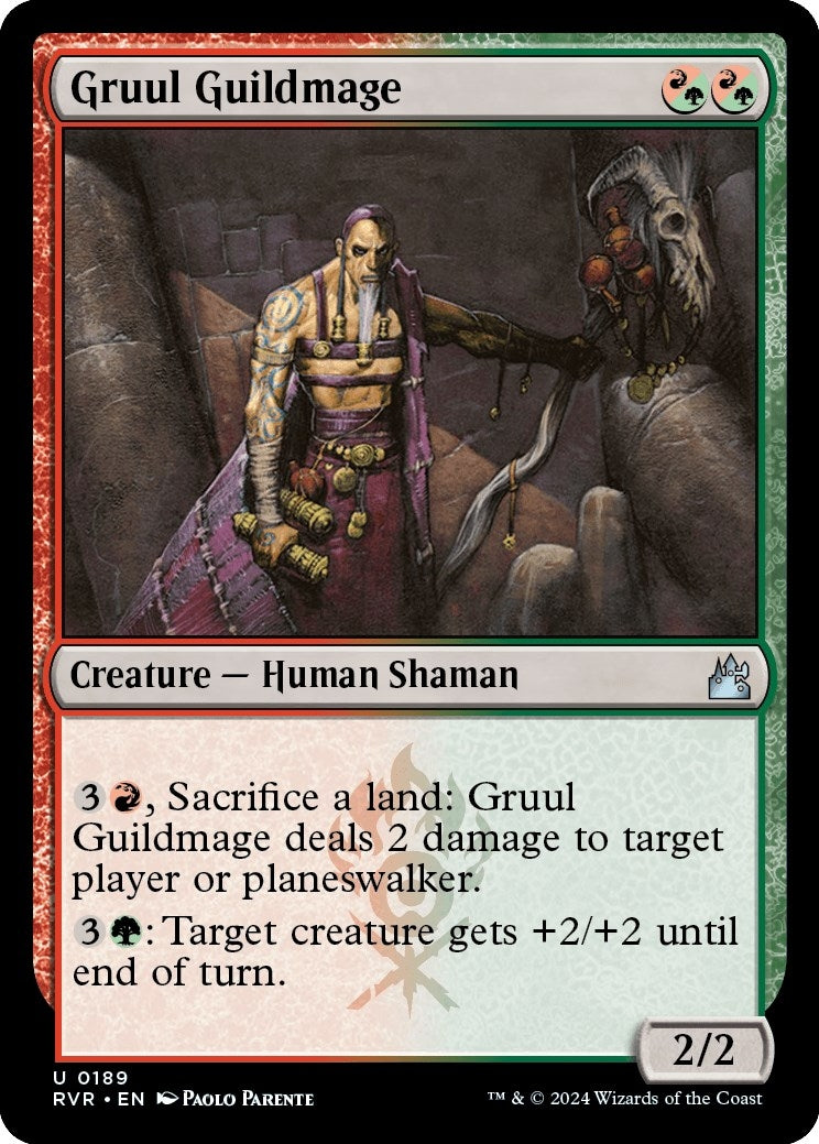 Image for Gruul Guildmage (Ravnica Remastered) (189) - Magic: The Gathering