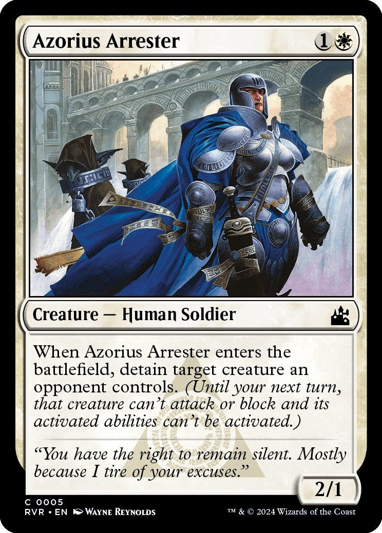 Image for Azorius Arrester (Ravnica Remastered) (5) - Magic: The Gathering