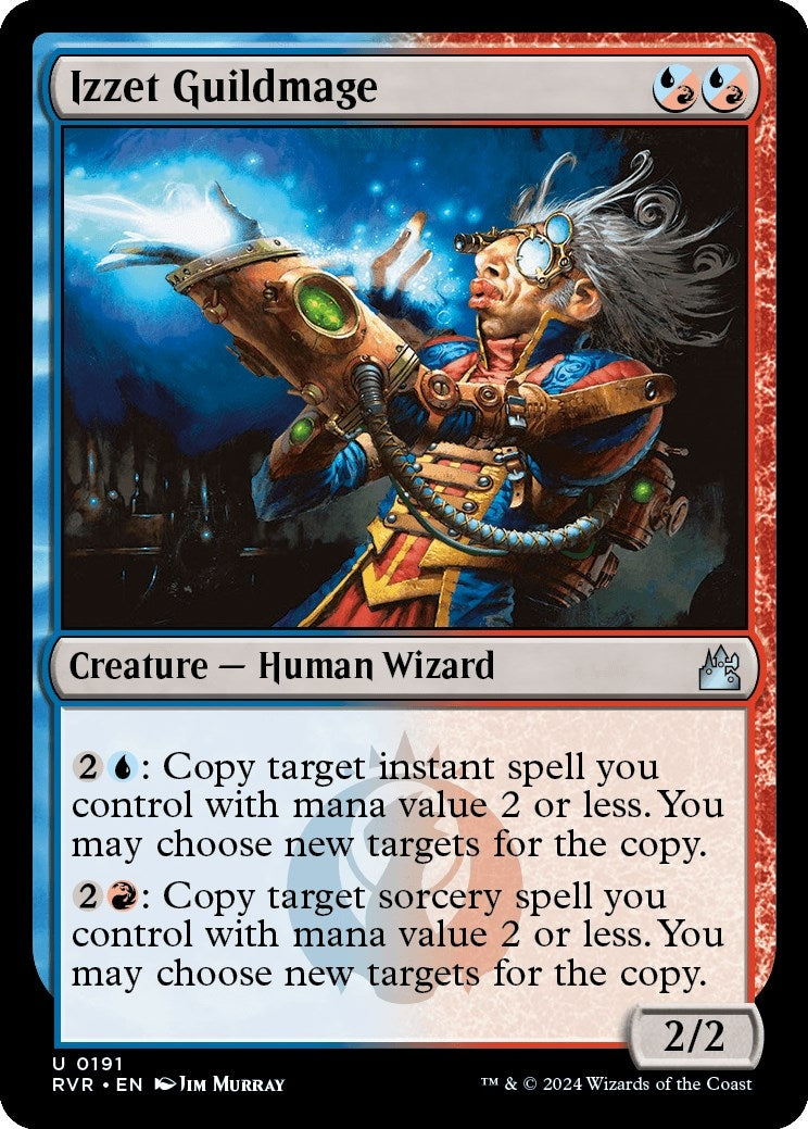 Image for Izzet Guildmage (Ravnica Remastered) (191) - Magic: The Gathering
