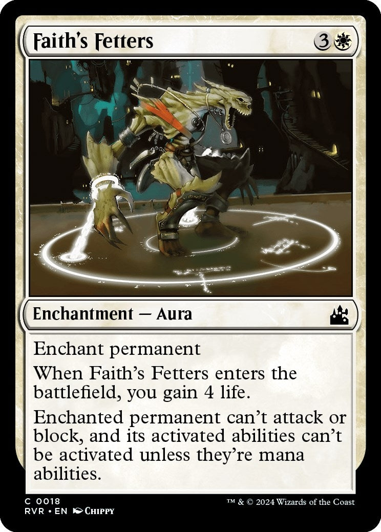 Image for Faith's Fetters (Ravnica Remastered) (18) - Magic: The Gathering
