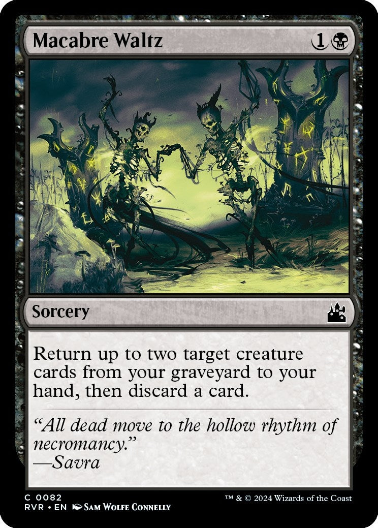 Image for Macabre Waltz (Ravnica Remastered) (82) - Magic: The Gathering