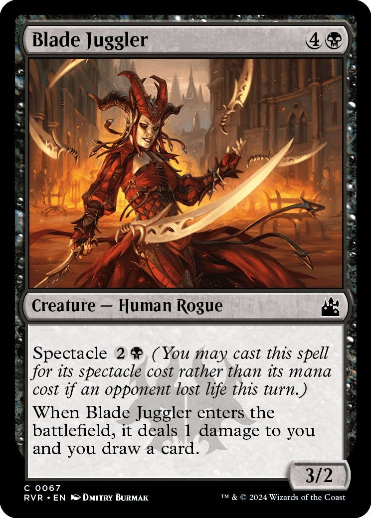 Image for Blade Juggler (Ravnica Remastered) (67) - Magic: The Gathering