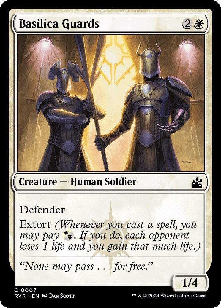 Image for Basilica Guards (Ravnica Remastered) (7) - Magic: The Gathering