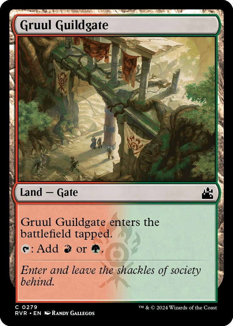 Image for Gruul Guildgate (Ravnica Remastered) (279) - Magic: The Gathering