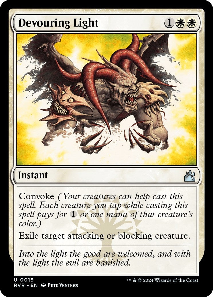 Image for Devouring Light (Ravnica Remastered) (15) - Magic: The Gathering