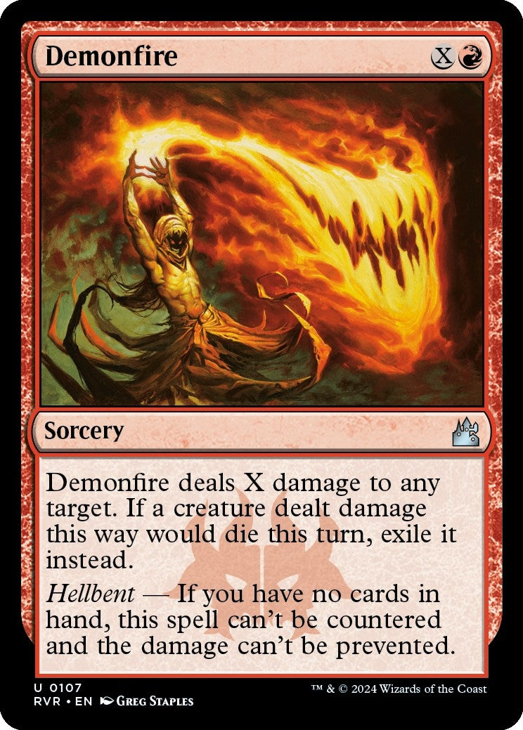 Image for Demonfire (Ravnica Remastered) (107) - Magic: The Gathering