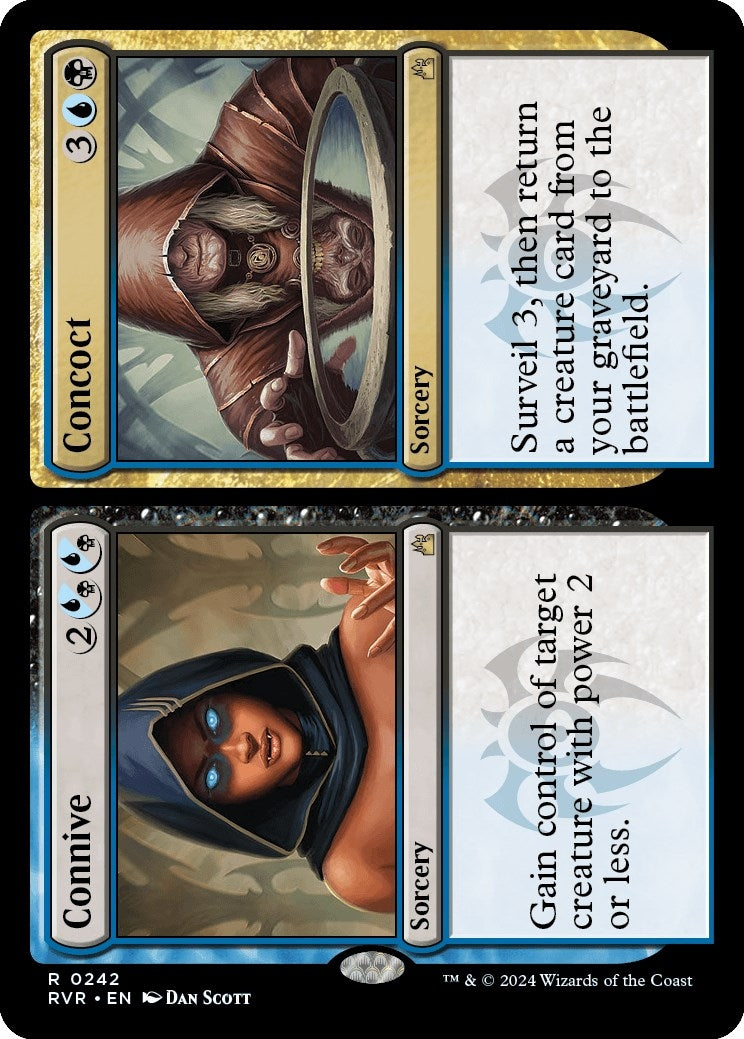 Image for Connive // Concoct (Ravnica Remastered) (242) - Magic: The Gathering