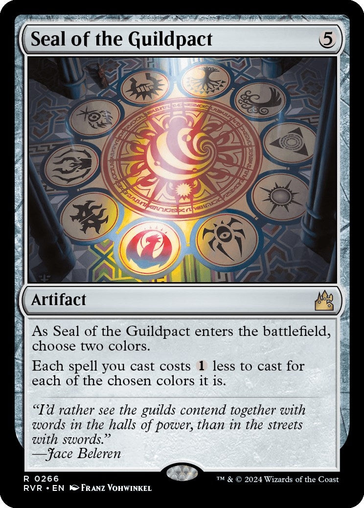 Image for Seal of the Guildpact (Ravnica Remastered) (266) - Magic: The Gathering