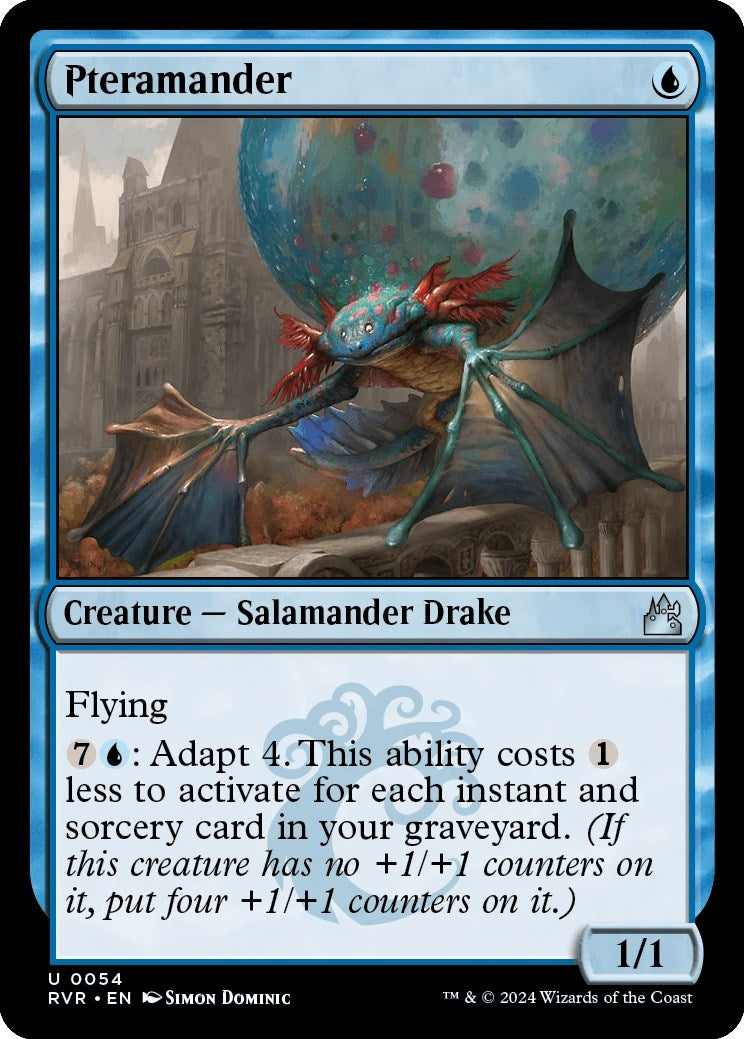 Image for Pteramander (Ravnica Remastered) (54) - Magic: The Gathering