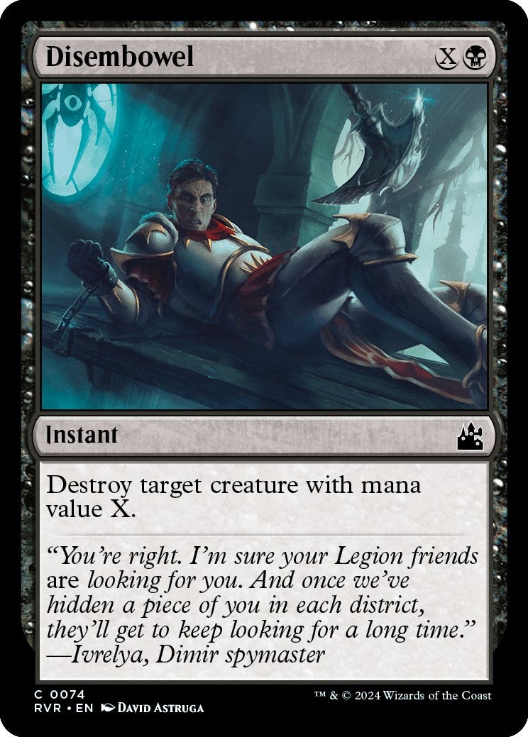 Image for Disembowel (Ravnica Remastered) (74) - Magic: The Gathering