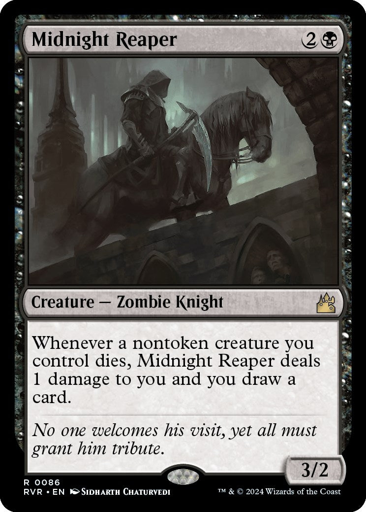 Image for Midnight Reaper (Ravnica Remastered) (86) - Magic: The Gathering