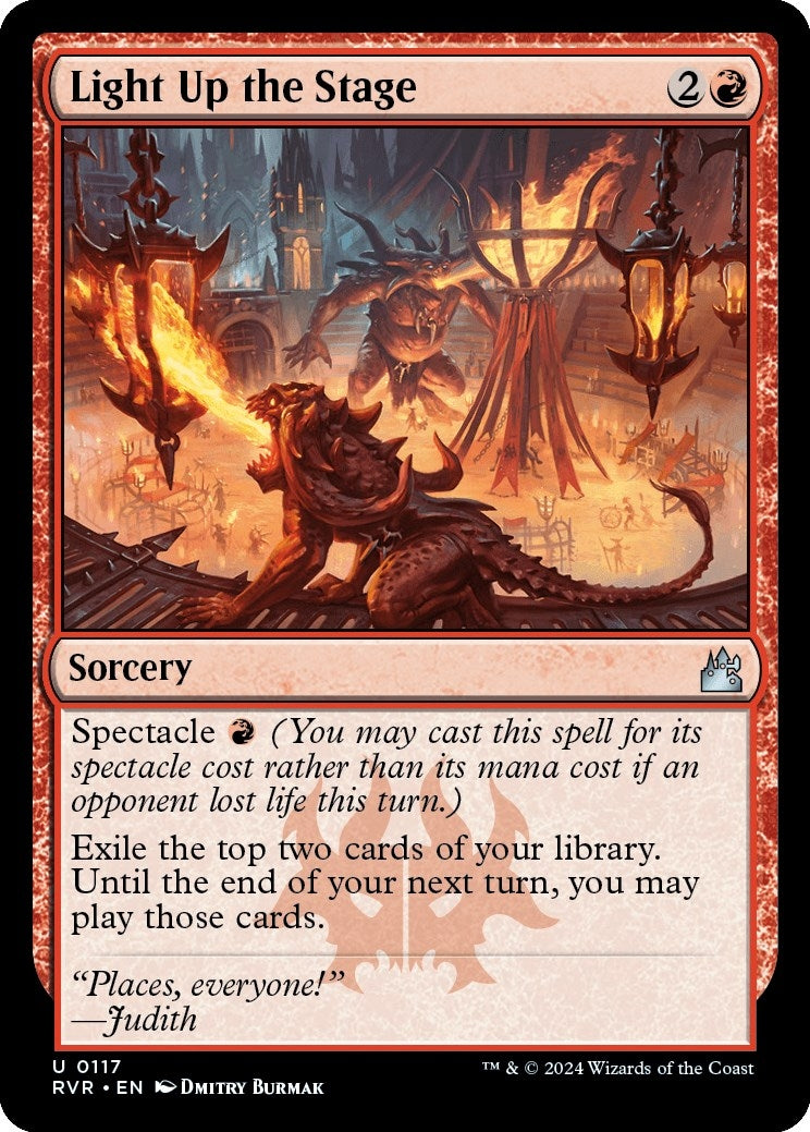 Image for Light Up the Stage (Ravnica Remastered) (117) - Magic: The Gathering