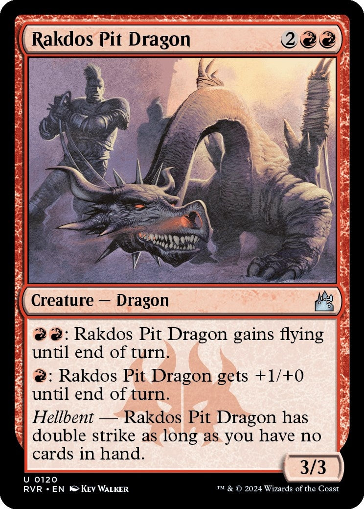 Image for Rakdos Pit Dragon (Ravnica Remastered) (120) - Magic: The Gathering