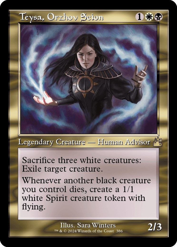 Image for Teysa, Orzhov Scion (Retro Frame) (Ravnica Remastered) (386) - Magic: The Gathering
