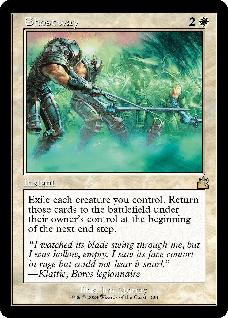 Image for Ghostway (Retro Frame) (Ravnica Remastered) (308) - Magic: The Gathering