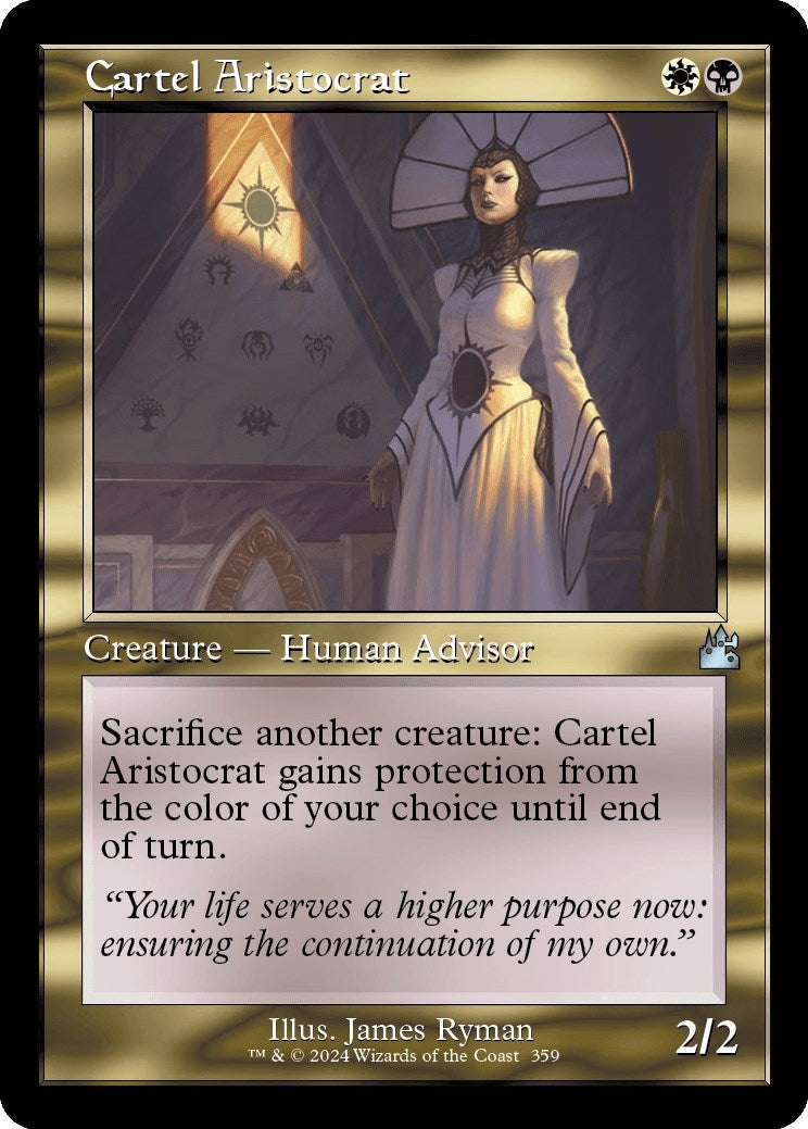 Image for Cartel Aristocrat (Retro Frame) (Ravnica Remastered) (359) - Magic: The Gathering