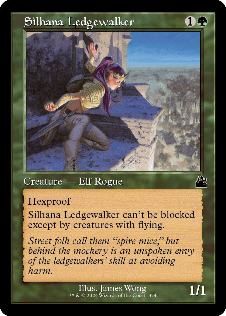 Image for Silhana Ledgewalker (Retro Frame) (Ravnica Remastered) (354) - Magic: The Gathering