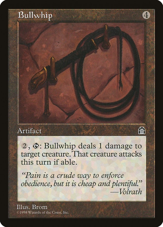 Image for Bullwhip (Stronghold) - Magic: The Gathering
