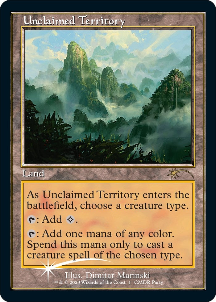 Image for Unclaimed Territory (Retro Frame) (WPN & Gateway Promos) (1) - Magic: The Gathering