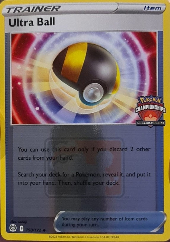 Image for Ultra Ball - 150/172 (North America Championships) (League & Championship Cards) (150/172) - Pokemon