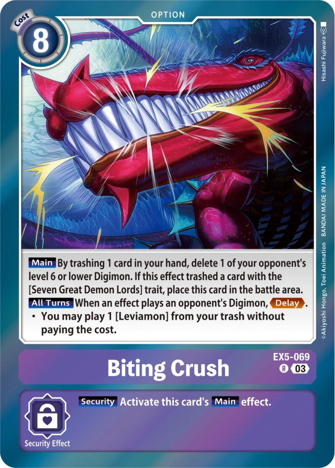 Image for Biting Crush (EX05) (5069)