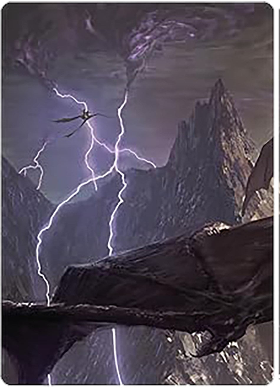 Image for Call Forth the Tempest Art Card (Art Series: Universes Beyond: The Lord of the Rings: Tales of Middle-earth) (19) - Magic: The Gathering