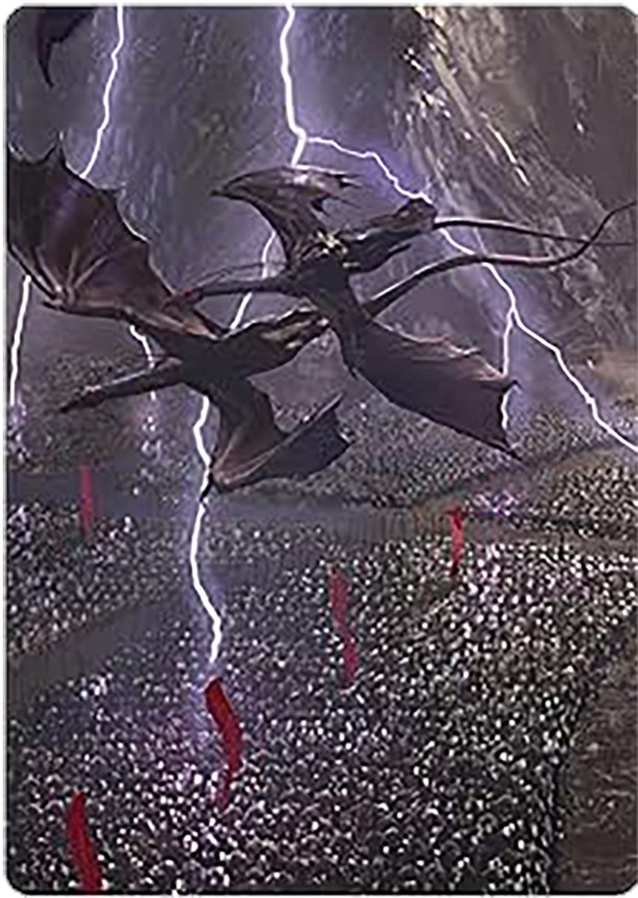 Image for Mordor on the March Art Card (Art Series: Universes Beyond: The Lord of the Rings: Tales of Middle-earth) (22) - Magic: The Gathering