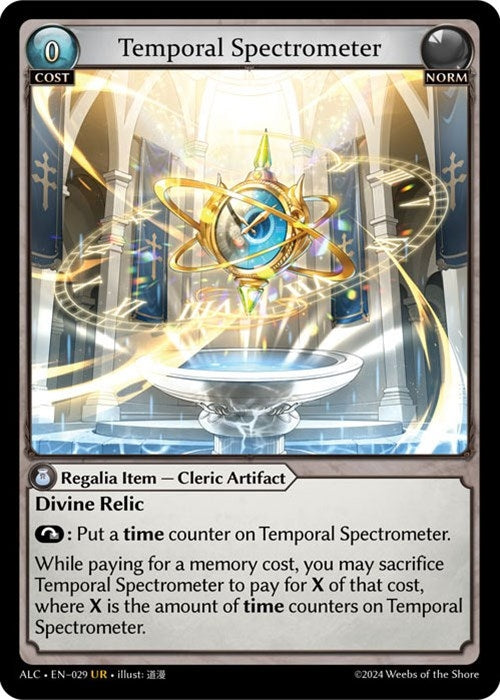 Image for Temporal Spectrometer (Alchemical Revolution) (029) - Grand Archive TCG