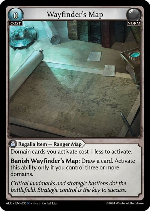 Image for Wayfinder's Map (Alchemical Revolution) (030) - Grand Archive TCG