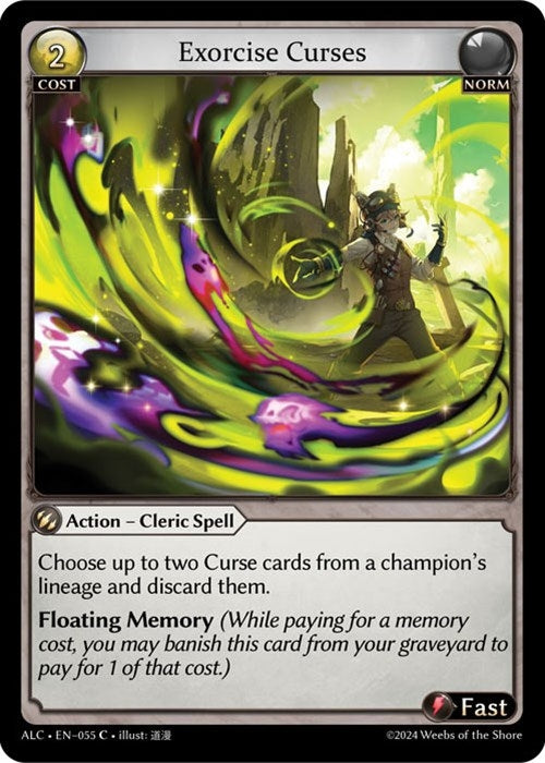 Image for Exorcise Curses (Alchemical Revolution) (055) - Grand Archive TCG