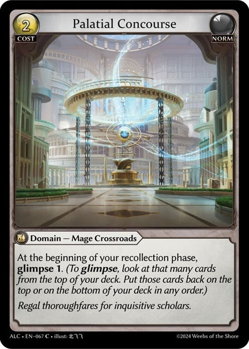 Image for Palatial Concourse (Alchemical Revolution) (067) - Grand Archive TCG
