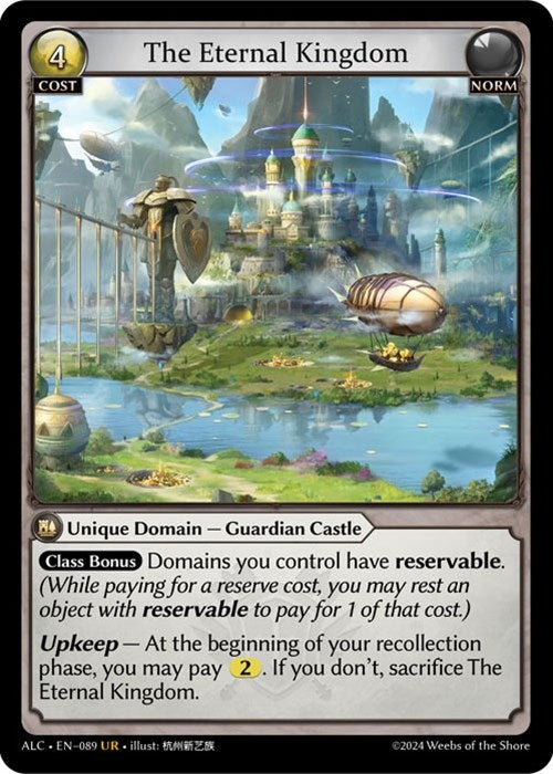 Image for The Eternal Kingdom (Alchemical Revolution) (089) - Grand Archive TCG