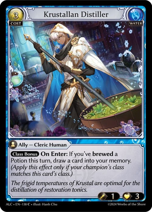 Image for Krustallan Distiller (Alchemical Revolution) (138) - Grand Archive TCG
