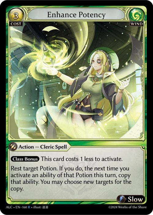 Image for Enhance Potency (Alchemical Revolution) (160) - Grand Archive TCG