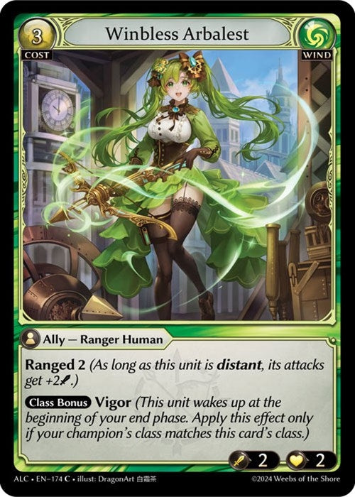 Image for Winbless Arbalest (Alchemical Revolution) (174) - Grand Archive TCG