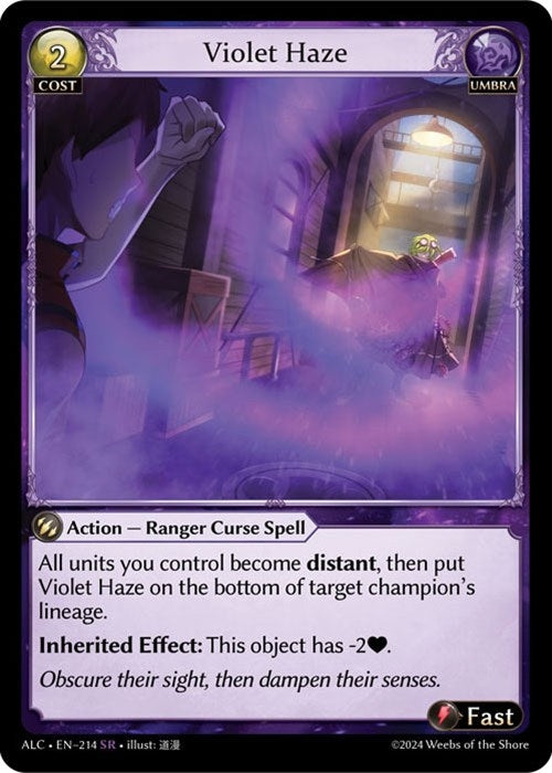 Image for Violet Haze (Alchemical Revolution) (214) - Grand Archive TCG