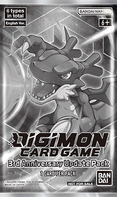 Image for 3rd Anniversary Update Pack - Digimon Card Game