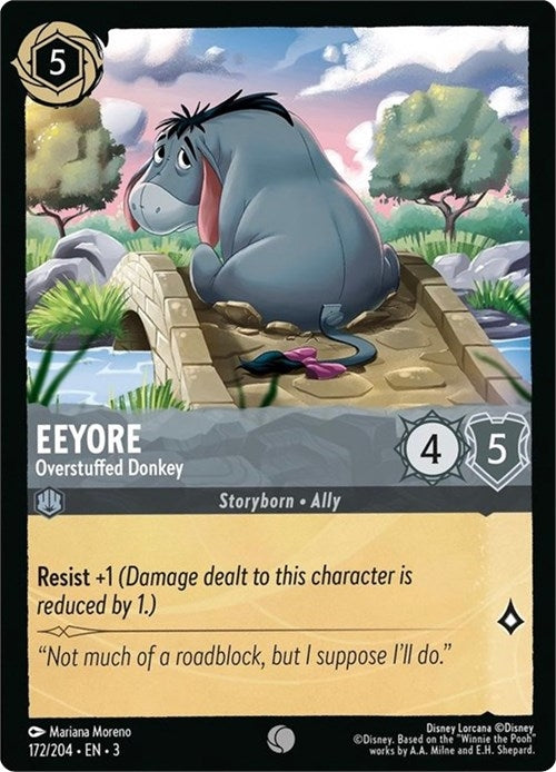 Image for Eeyore - Overstuffed Donkey (3) (172)