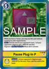 Image for Pause Plug-In P - P-095 (3rd Anniversary Update Pack) - Digimon Card Game