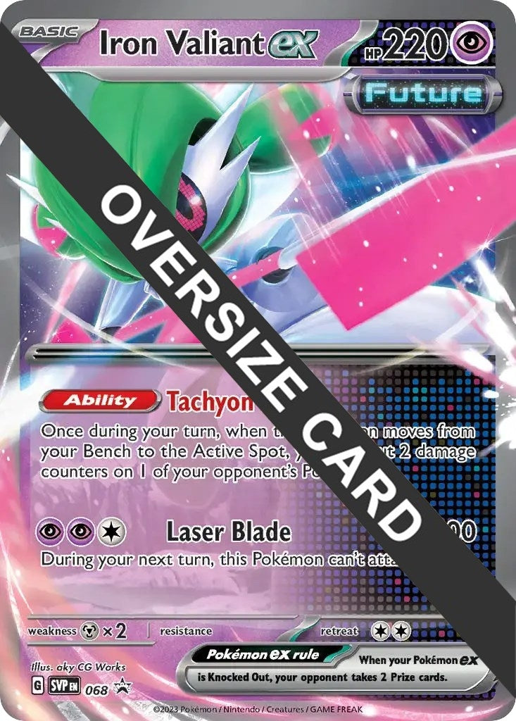 Image for Iron Valiant ex - 068 (Jumbo Cards) (068) - Pokemon