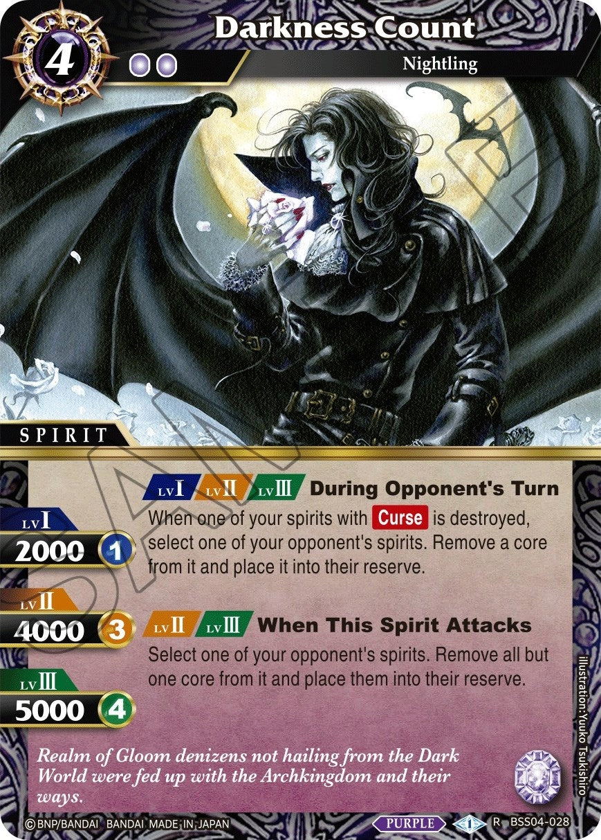 Image for Darkness Count (Savior of Chaos) (BSS04-028) - Battle Spirits Saga