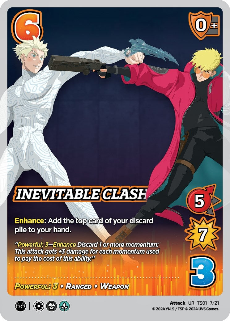 Image for Inevitable Clash (Challenger Series: Cowboy Bebop and Trigun Stampede) (TS01 7/21) - UniVersus