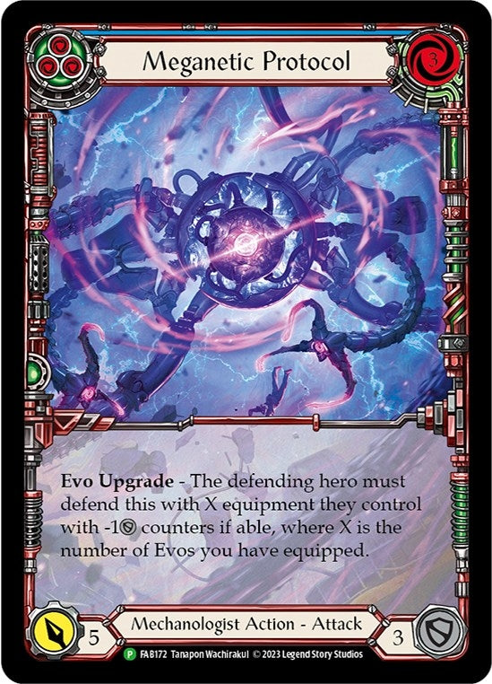 Image for Meganetic Protocol - FAB172 (Flesh and Blood: Promo Cards) (FAB172) - Flesh and Blood TCG