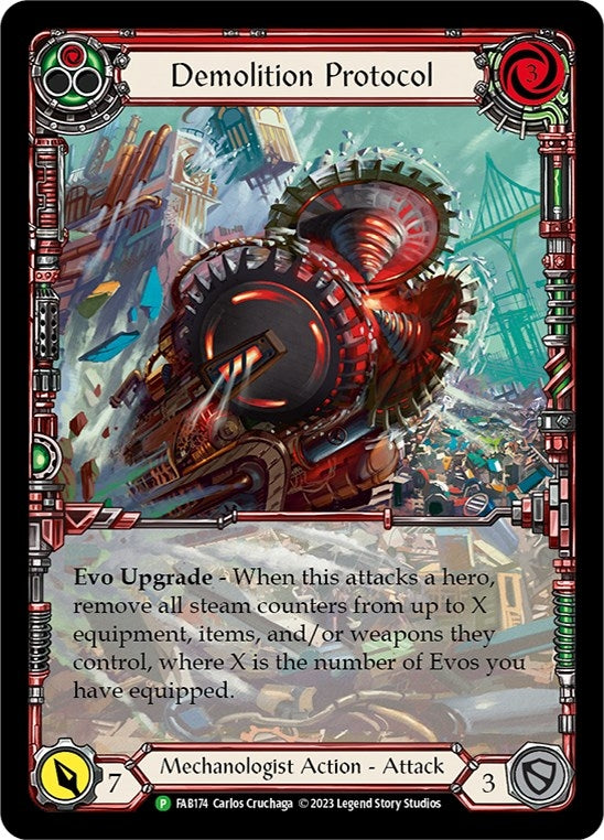 Image for Demolition Protocol - FAB174 (Flesh and Blood: Promo Cards) (FAB174) - Flesh and Blood TCG
