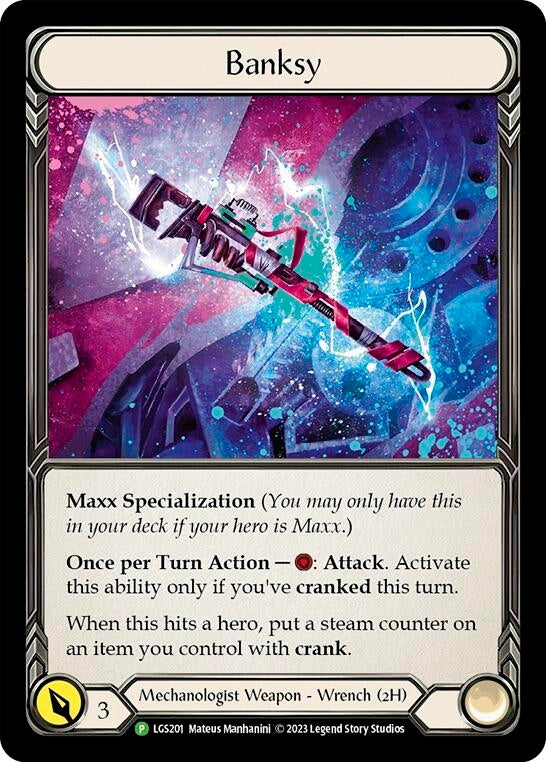 Image for Banksy - LGS201 (Flesh and Blood: Promo Cards) (LGS201) - Flesh and Blood TCG