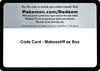 Image for Code Card - Mabosstiff ex Box - Pokemon